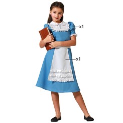 Disfraz de Princesa Azul Vestido para niña