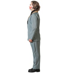 Disfraz Joker Gris con Corbata para Hombre