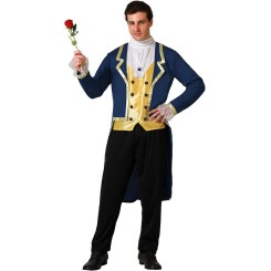 Disfraz de Príncipe Traje Azul para Hombre
