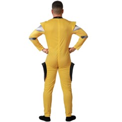 Disfraz de Robot Coche Amarillo para Hombre