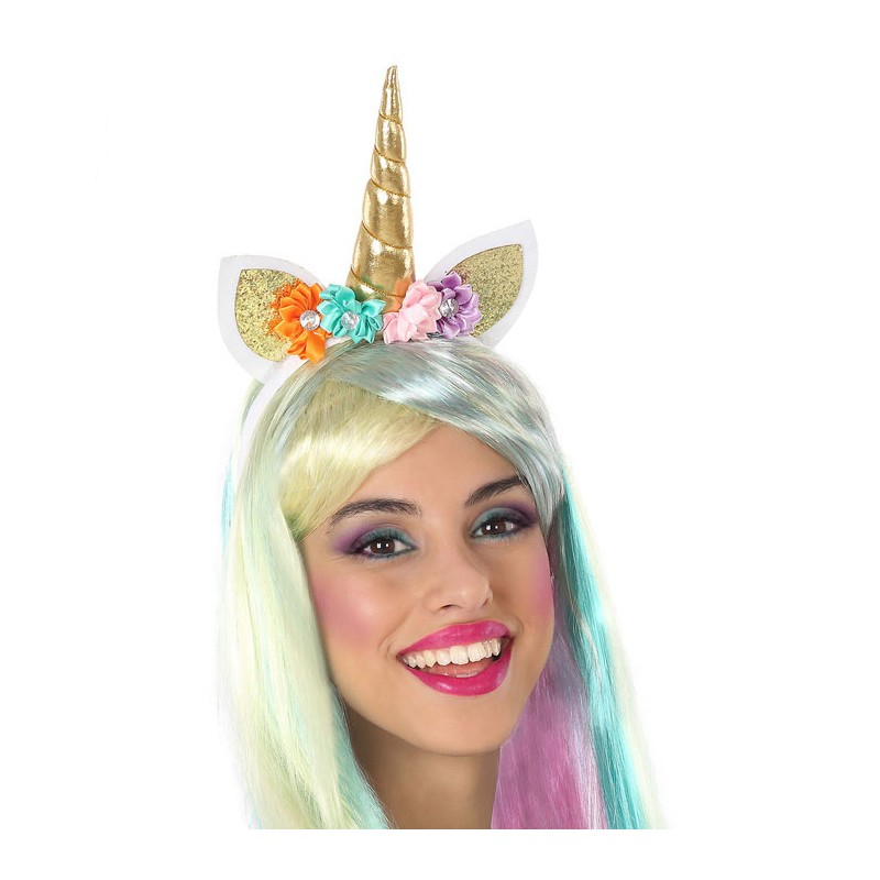 Diadema Unicornio Fantasía para Mujer