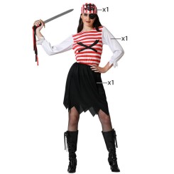 Disfraz de Pirata Bucanera para Mujer