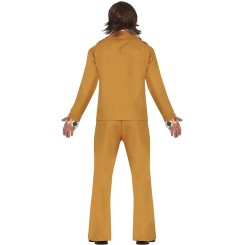 Disfraz Disco Años 70 Naranja para Hombre