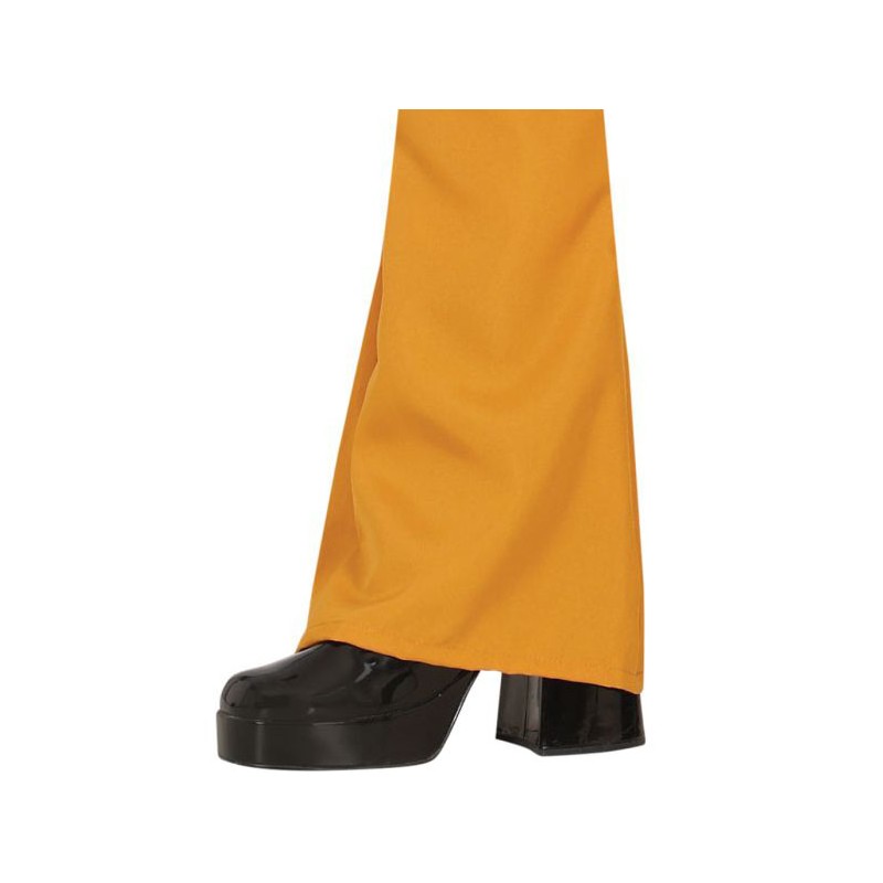 Disfraz Disco Años 70 Naranja para Hombre