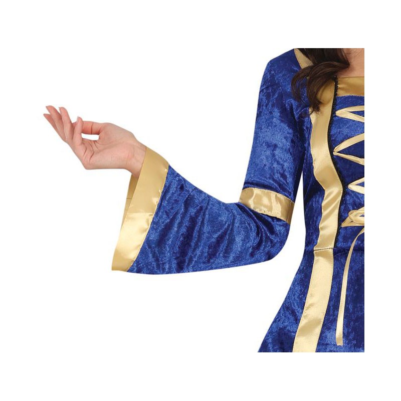 Disfraz de Princesa Noble Azul para Mujer