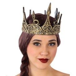 Corona Reina Medieval para Mujer