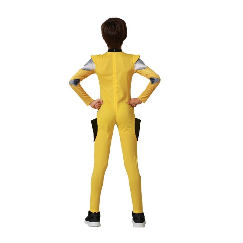 Disfraz de Coche Robot Amarillo para Niño