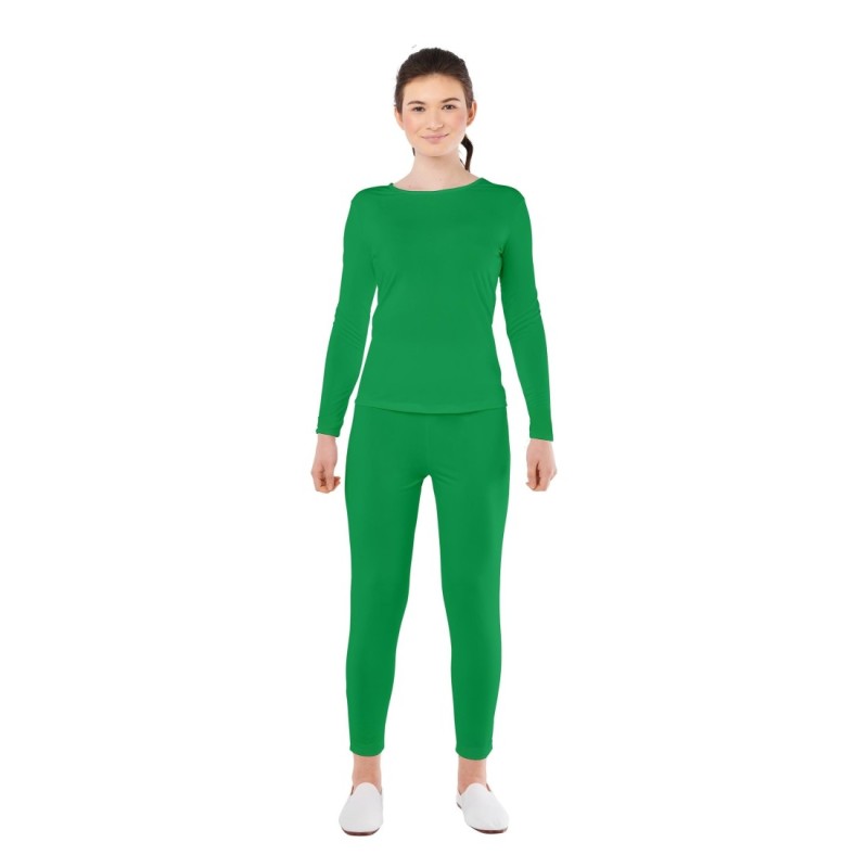 Maillot Verde de Mujer Spandex