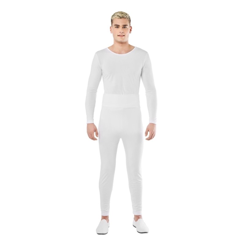 Maillot Blanco para hombre Spandex