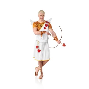 Disfraz de Cupido Corazones Hombre