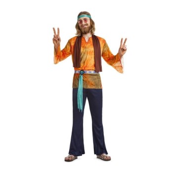 Disfraz de Hippie Woodstock para Hombre