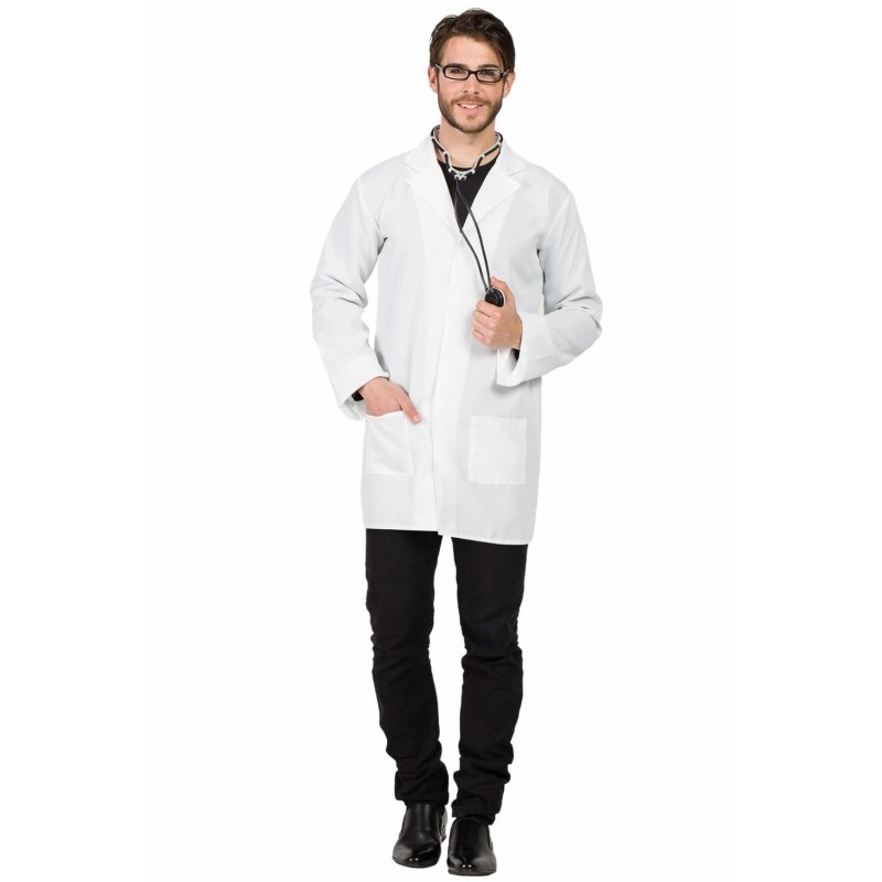 Disfraz de Bata Médico Chaqueta Doctor para Hombre