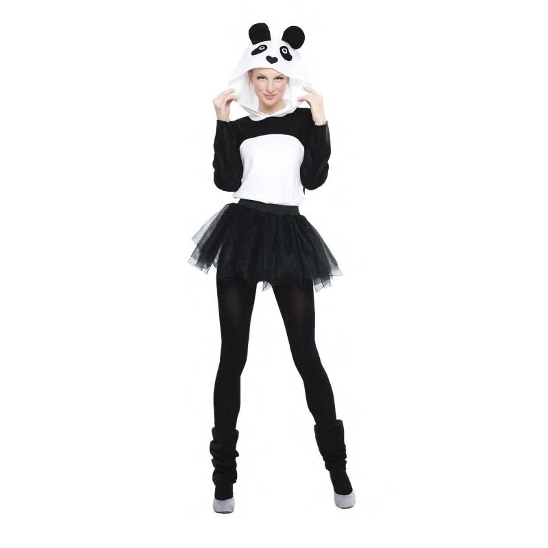 Disfraz de Panda tutu para mujer