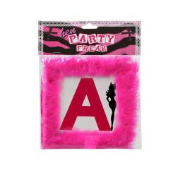 Colgante licencia despedida de soltera "a"
