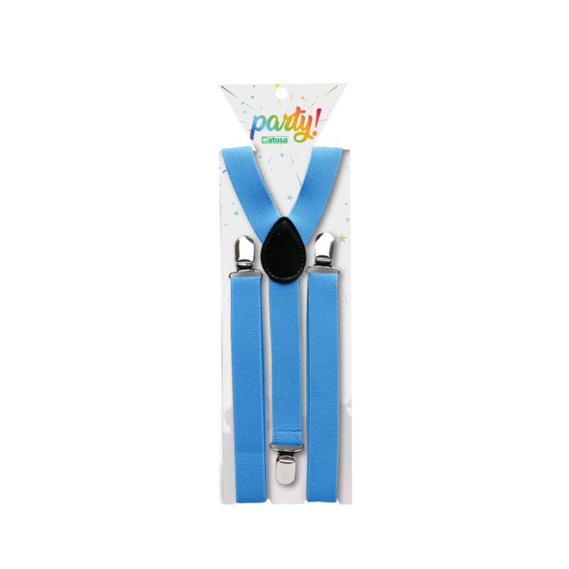 Tirantes carnaval azul mujer adulto