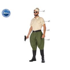 Disfraz soldado hombre adulto americano