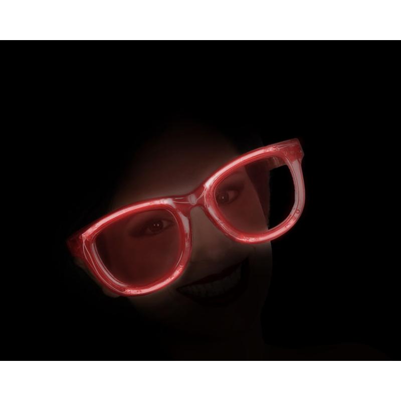 Gafas con luz rojo xxl