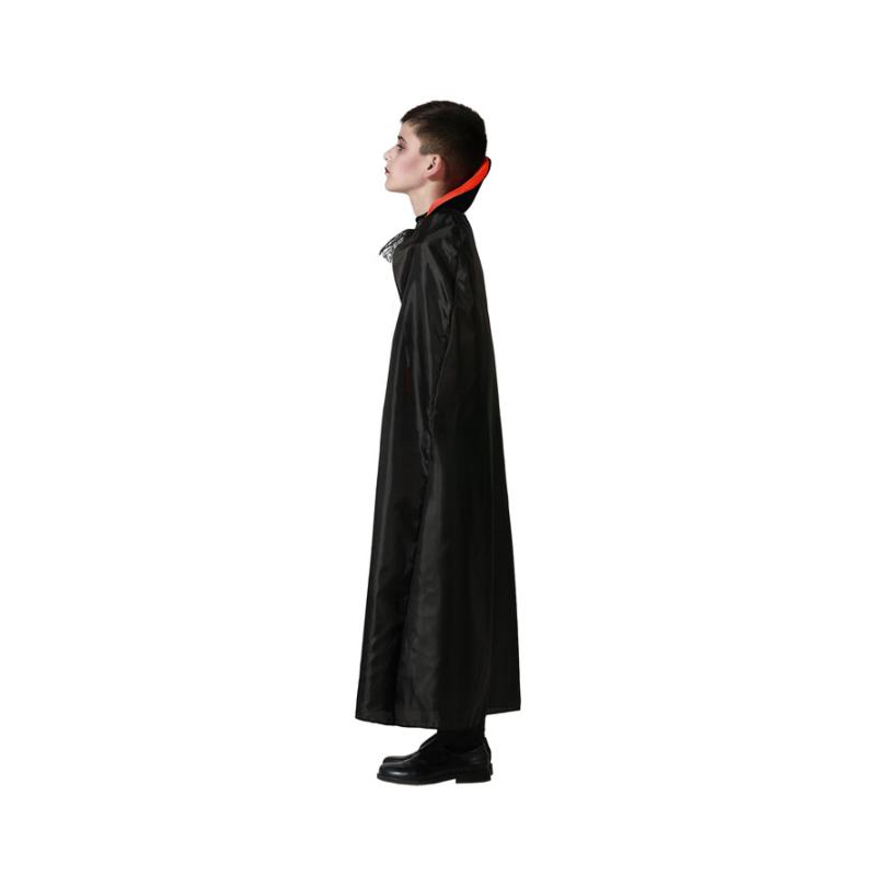 Disfraz vampiro camiseta blanca con capa niÑo infantil