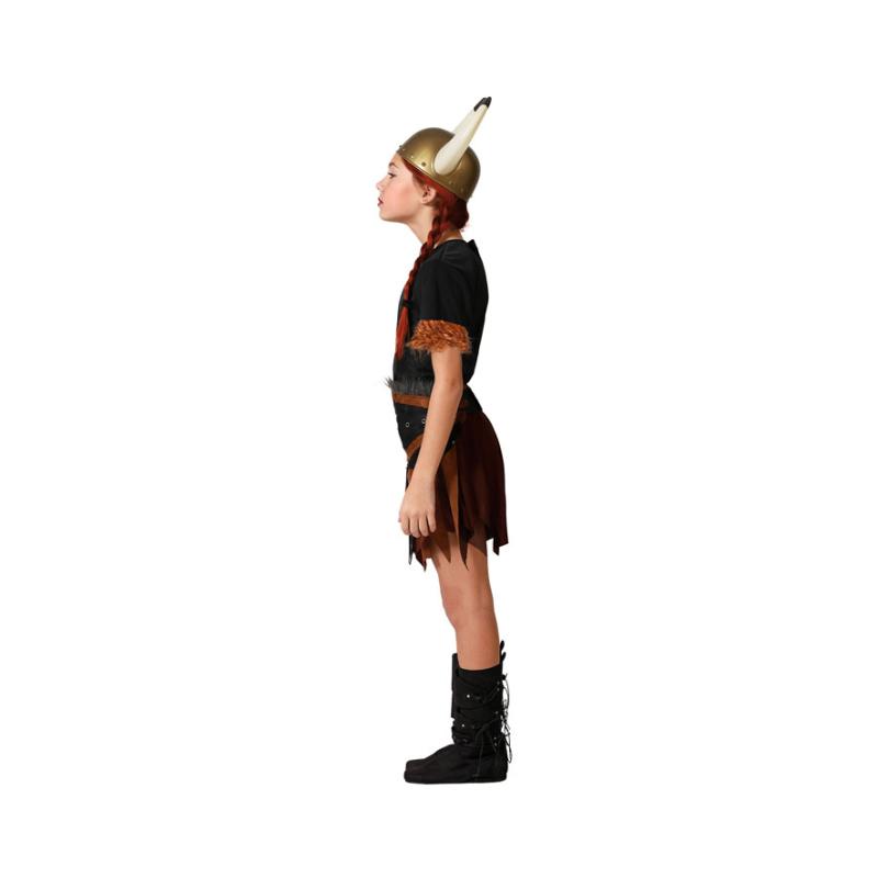 Disfraz vikinga guerrera niÑa infantil