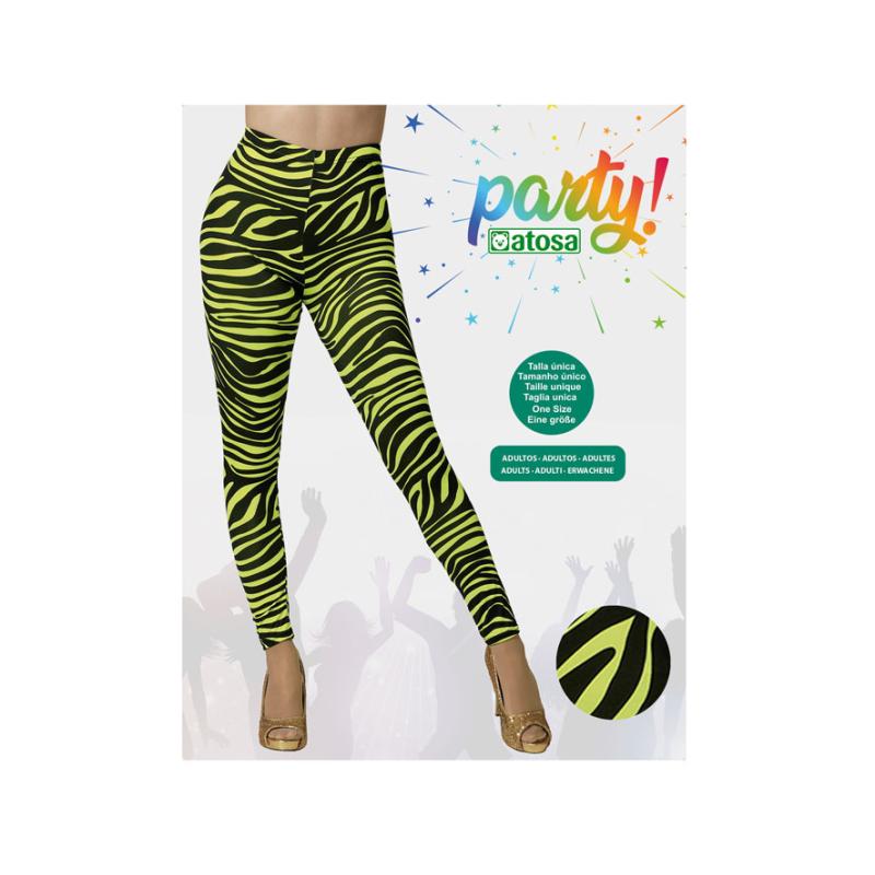 Leggings amrillo y negro