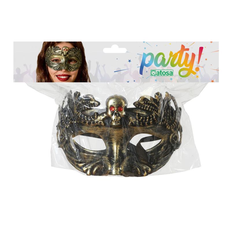 B/sol. antifaz romano dorado