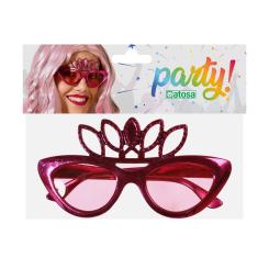 B/sol. gafas princesa rosa