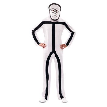 Disfraz de Stickman Adulto-OFERTA