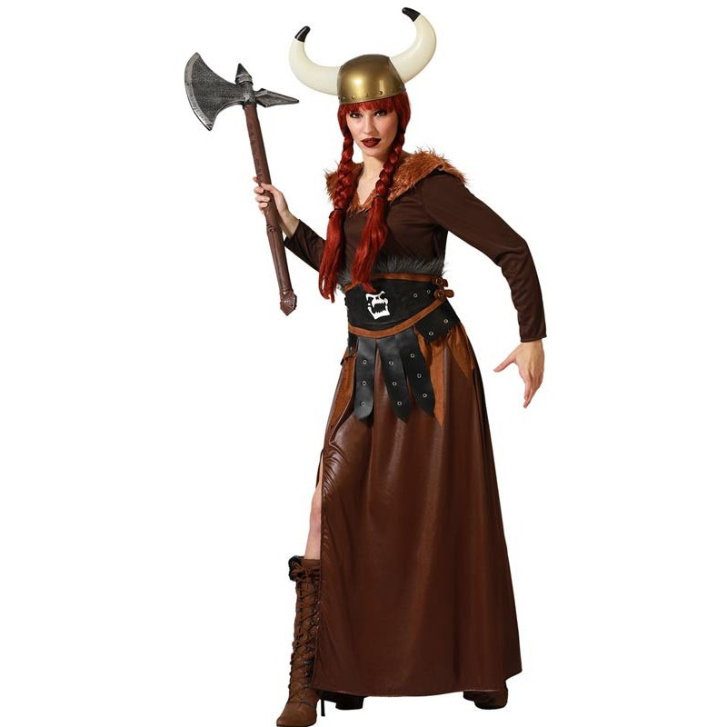 Disfraz de Vikinga para Mujer - OFERTA