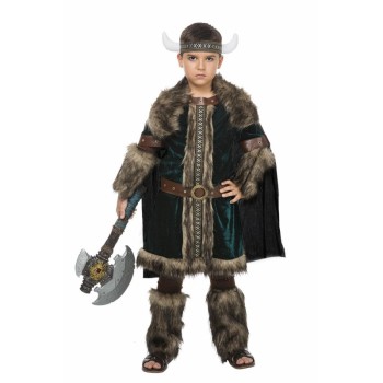 Disfraz de Vikingo Green para Niño