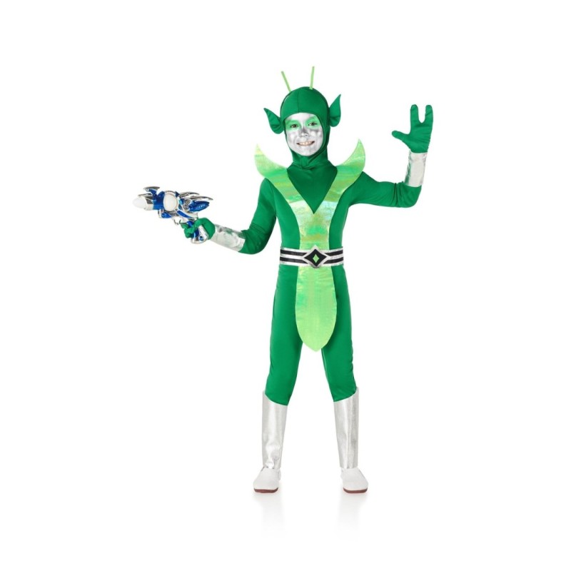 Disfraz de Alien Verde Infantil