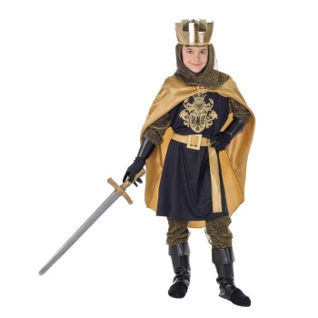 Disfraz de Rey medieval para niños