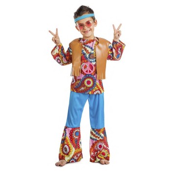 Disfraz de Hippie Chaleco para Niño