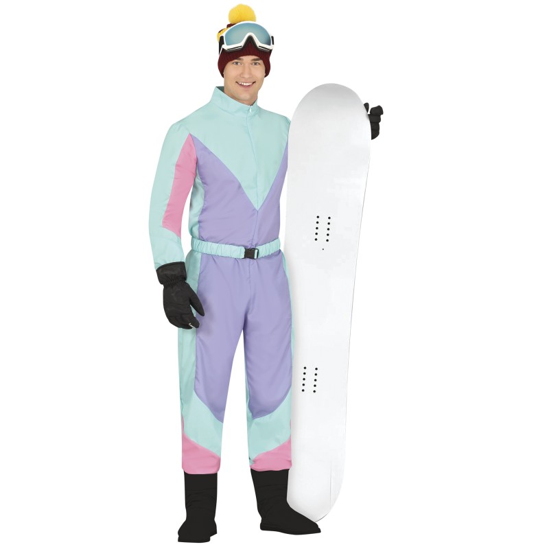 Disfraz de Esquiador Blue Skier para Hombre