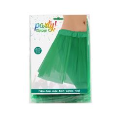 Falda tul verde
