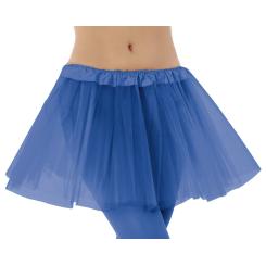 Falda tul azul marino