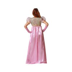 Disfraz dama inglesa vestido rosa mujer adulto