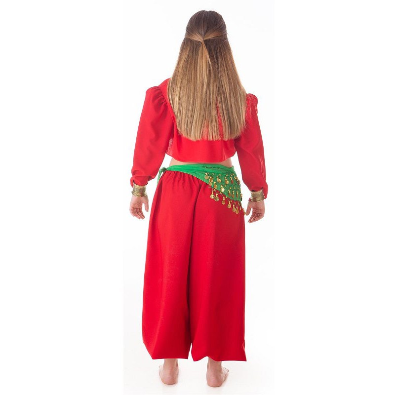 Disfraz de Bailarina Mora Roja para Mujer