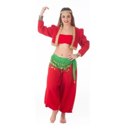 Disfraz de Bailarina Mora Roja para Mujer