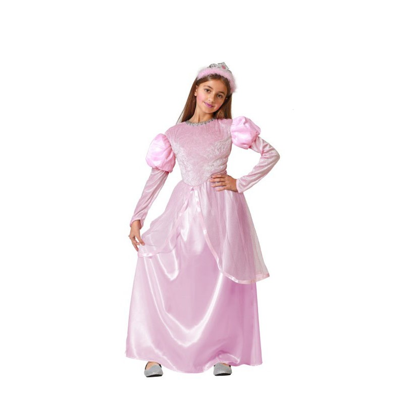 Disfraz de Princesa de Cuento Rosa Niña