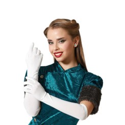 Guantes Blancos de 40 cm