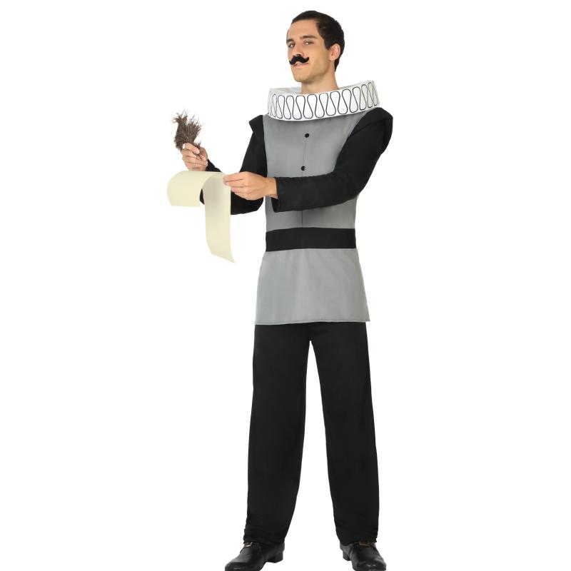 Disfraz escritor hombre adulto hombre de letras