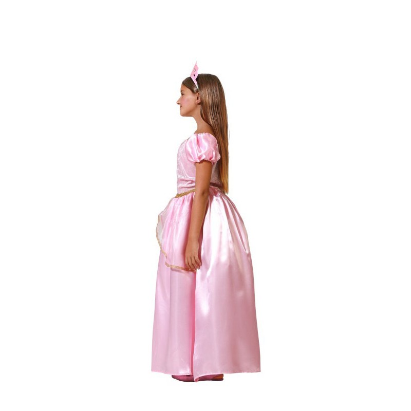 Disfraz de Princesa de Cuento vestido rosa para...