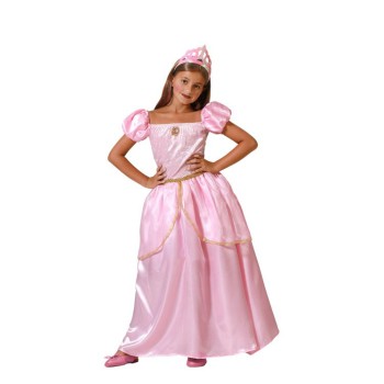 Disfraz de Princesa de Cuento vestido rosa para niña