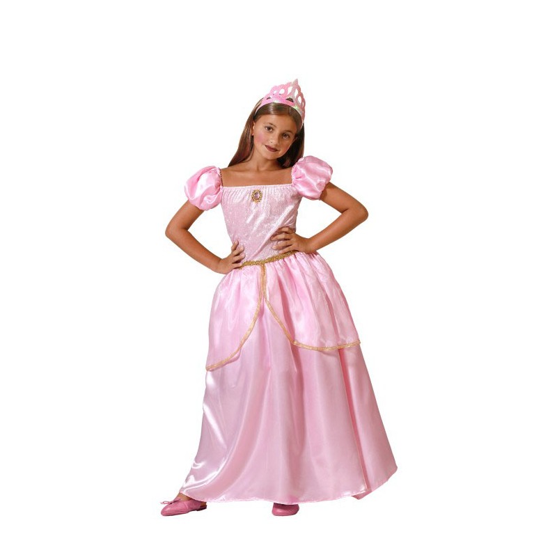 Disfraz de Princesa de Cuento vestido rosa para...