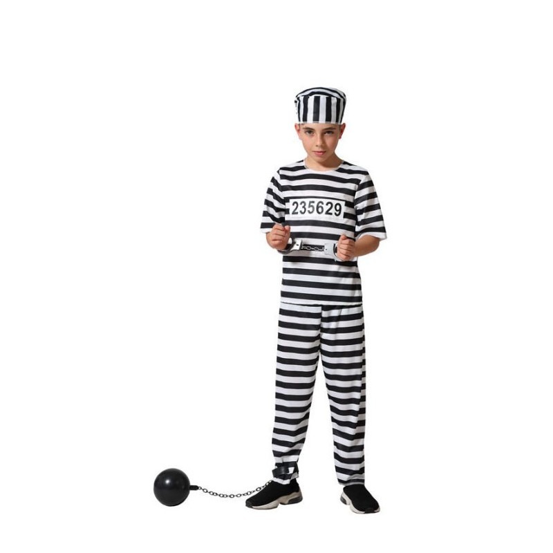 Disfraz de Preso infantil