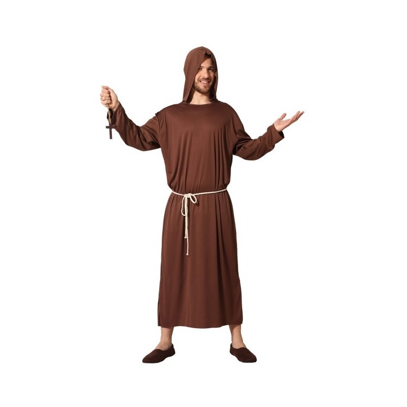 Disfraz de Monje Marrón para Hombre