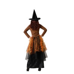 Disfraz de Bruja Marrón Vestido para Mujer