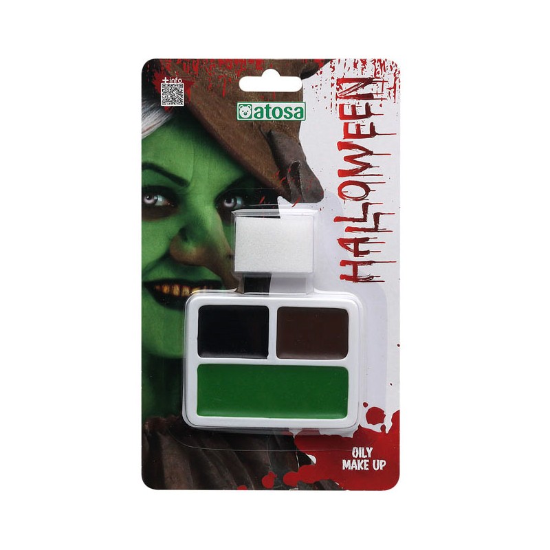 Maquillaje de Bruja Tres Colores