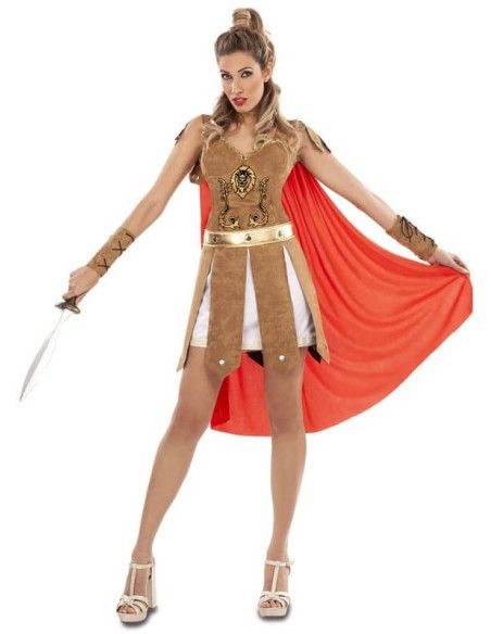 Disfraz de Guerrera Romana Sexy para Mujer.