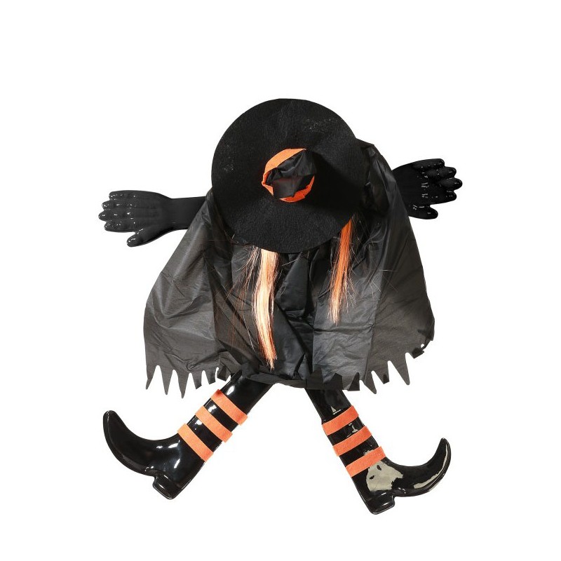Bruja Colgante Puerta Halloween